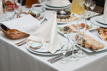 Fresh homemade pasteand bread toast on a plate