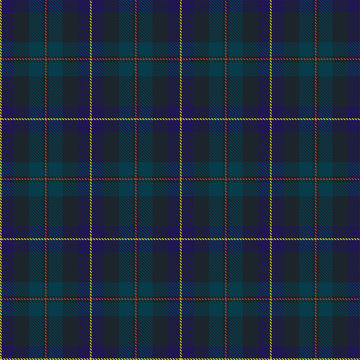 SCOTTISH BLUE TARTAN SEAMLESS PATTERN