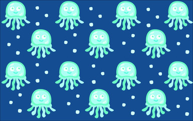 seamless pattern with christmas balls