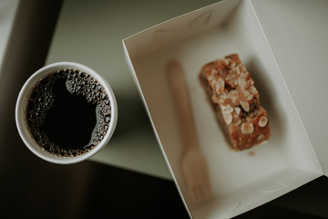 cup of coffee with chocolate