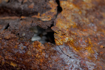 Metal rust background, old metal iron rust texture.