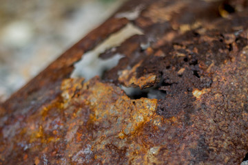 Metal rust background, old metal iron rust texture.