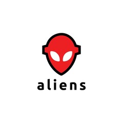 Aliens Logo Strong