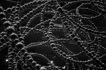 black and white background