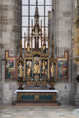 Kreuzaltar im Münster in Dinkelsbühl