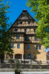 Fototapeta na wymiar Spitalhof in Dinkelsbühl