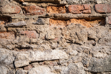 Abstract aged street wall