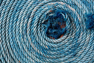 blue spiral background