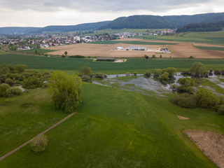 Fototapeta na wymiar Egelsee bei Rietheim-Weilheim Kreis Tuttlingen