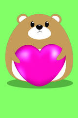bear with heart