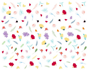 Flower Pattern Graphics