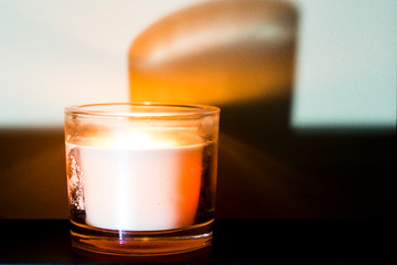 La sombra de la vela