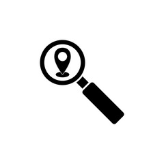 Magnifying Icon Design Vector Template