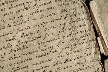 Old document in Polish – AD 1765.
Stary dokument po polsku – 1765.