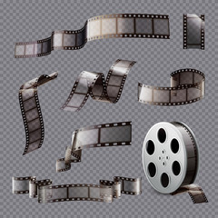 Film Stripes Transparent Set