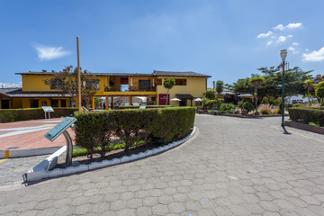 The Ciudad Mitad del Mundo is a land owned by the prefecture of the province of Pichincha. It is located in the parish of San Antonio in the Metropolitan District of Quito, north of the city of Quito.