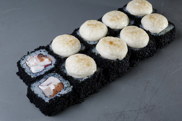 sushi on a plate