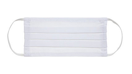 Selbstgenähte Maske zum Schutz vor dem Coronavirus