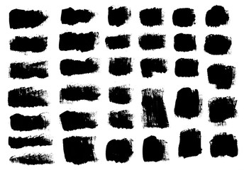 Brush strokes with watercolor paint