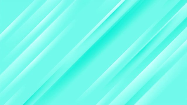 Minimal abstract turquoise tech geometric motion background. Seamless looping. Video animation Ultra HD 4K 3840x2160