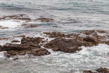 Katiki point. Pacific coast. New Zealand