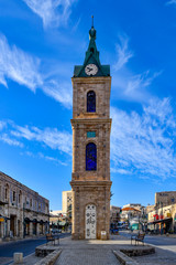 Fototapeta na wymiar Antique Clock Tower