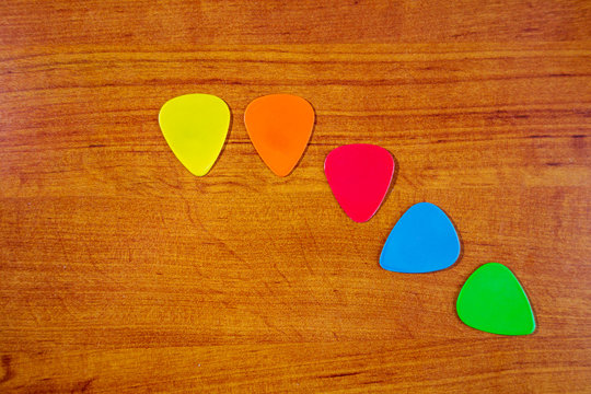 pick for guitar and  bass