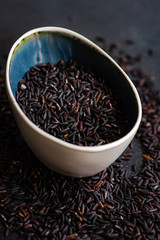 Organic black rice