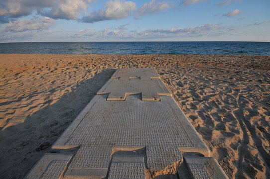 Acceso a playa