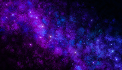 cielo, stelle, via lattea, cosmo, spazio