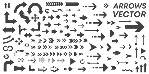 Arrow vector collection. Arrows Vector illustration