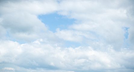 Background summer sky. Blue background. blue sky background with tiny clouds
