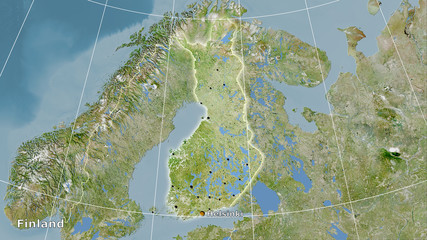Finland, satellite A - composition