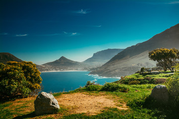 Fototapeta premium View of the sea near Cape Town