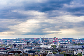 view of the city of gothenburg