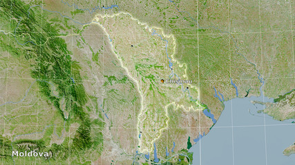 Moldova, satellite A - composition