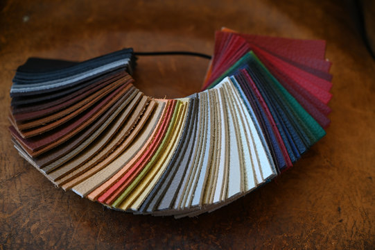 collection de cuir pour l'ameublement