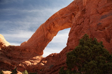South Window viewed from The Windows Trail in Arches National Park, Utah
