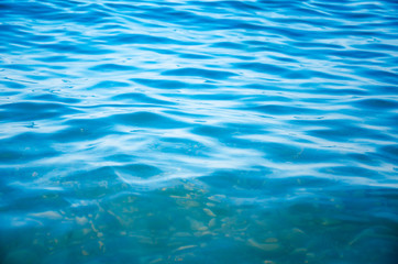 Sea abstract background colorful surface of water