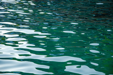 Abstract sea background colorful surface of water