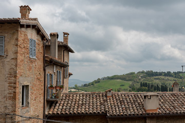 View of the city of Urbino