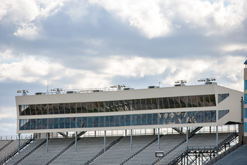 Fototapeta premium Empty seats at race track