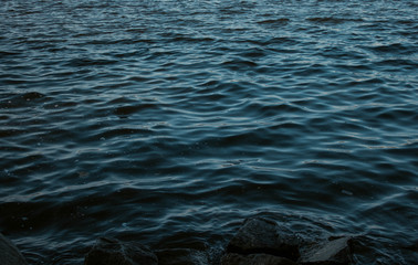 blue water surface