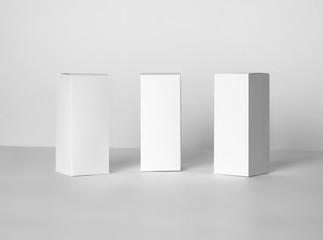 Mockup white paper box, template ready for design