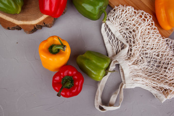 fresh vegetables on a wooden board