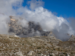 Fototapeta na wymiar Types of Dolomites. 