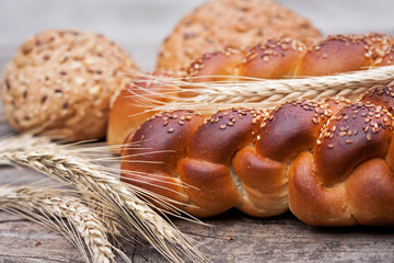 fresh homemade pastries and bread
