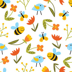 Floral seamless pattern