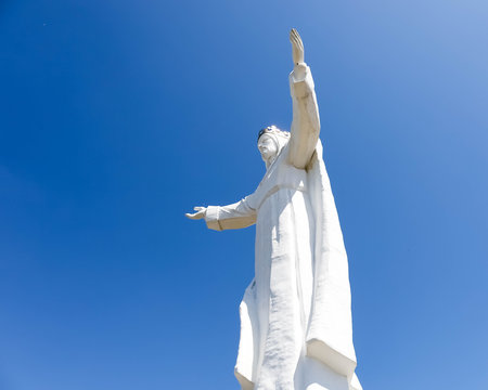 Swiebodzin, Poland - Christ the King statue in Swiebodzin, the tallest Jesus Christ statue in the world