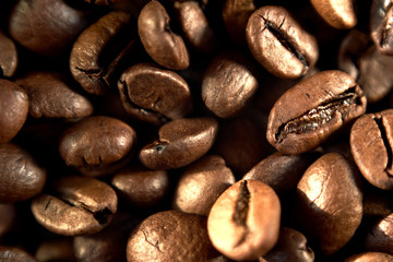 coffee beans macro